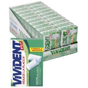 Astuccio Vivident Green Mint Pz.20