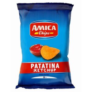 Amica Chips La Patatina Ketchup Gr.50 Pz.21